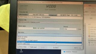 テインでアゲバン　ゴルフ7.5ダウンサスとコーディング